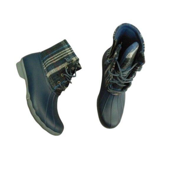 Sperry Size 10 Waterproof Rubber Boots Womens' Duck style - Picture 1 of 5